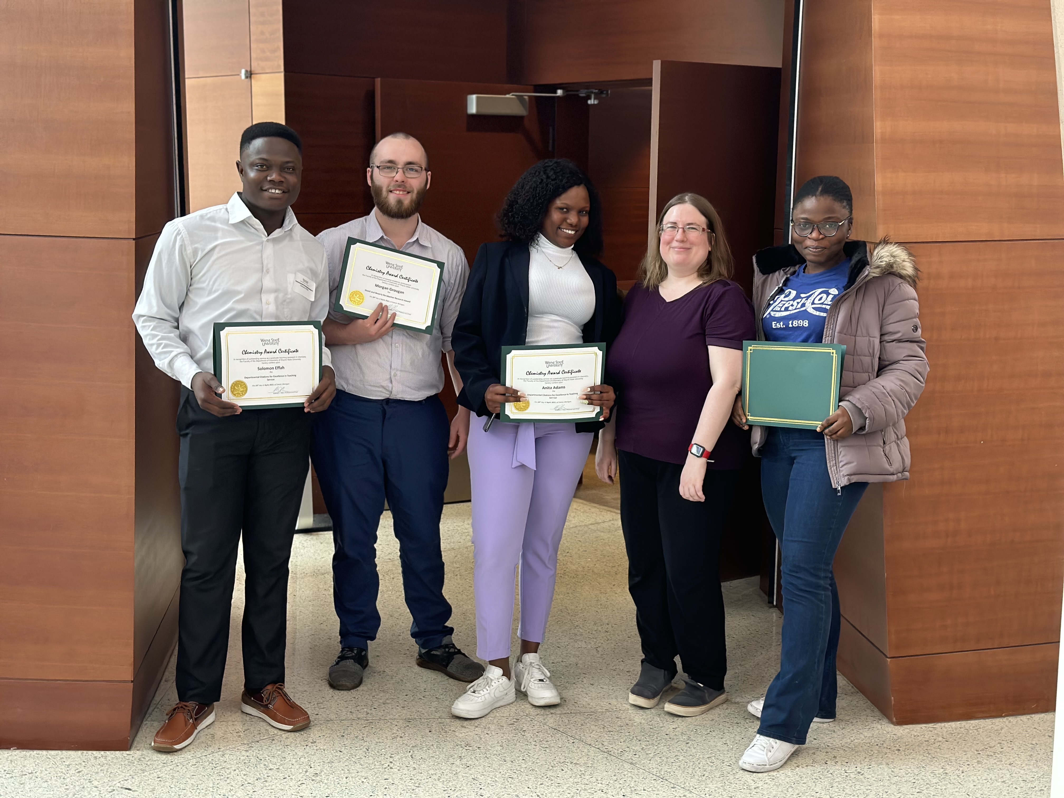 Wayne State Award Ceremonies